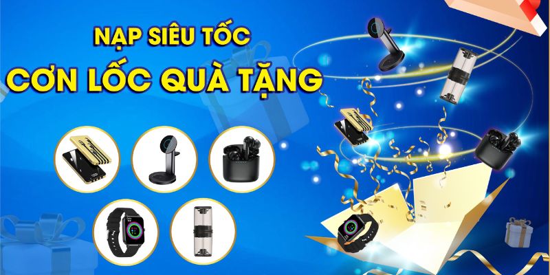 Khuyến mãi nạp tiền Kubet77 với các món quà công nghệ